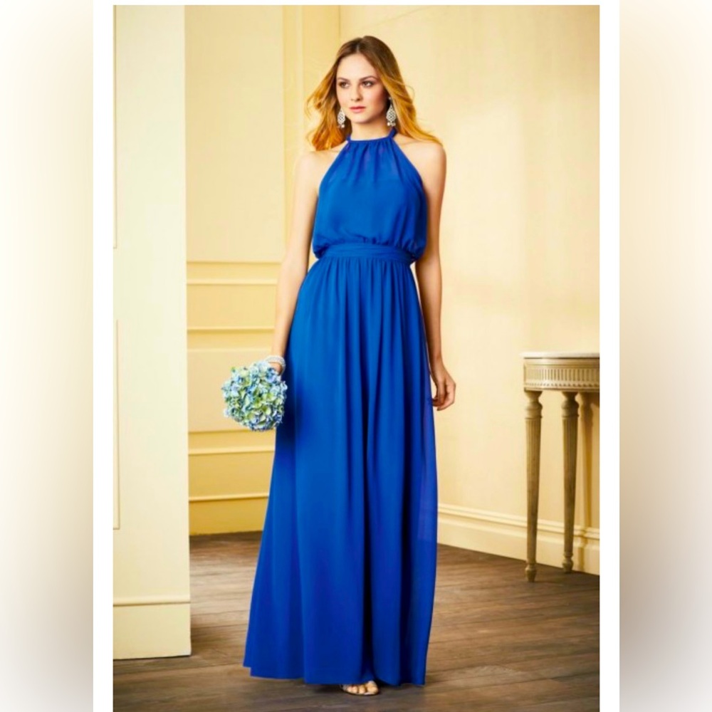 Alfred Angelo Chiffon Halter Neck Jumpsuit